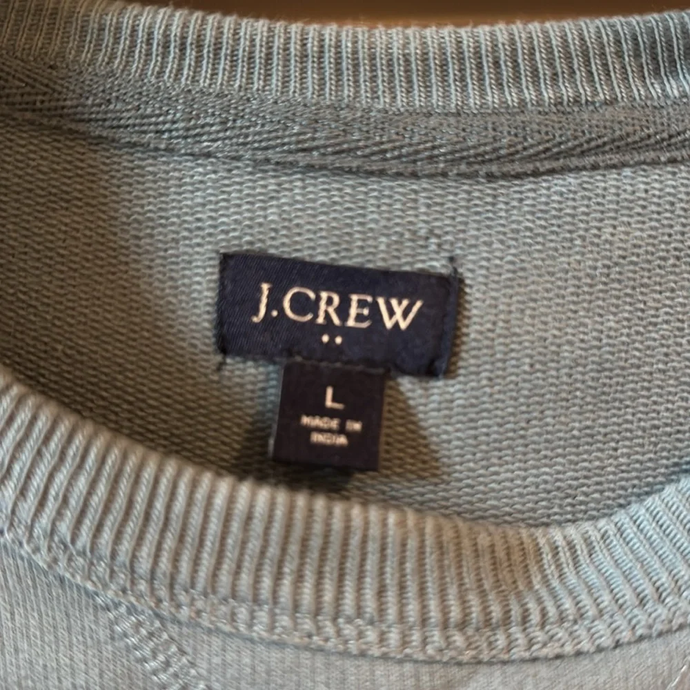 J. Crew Men's Blue Sweater